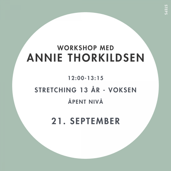 STRETCHING 13 ÅR - VOKSEN KL. 12:00-13:15