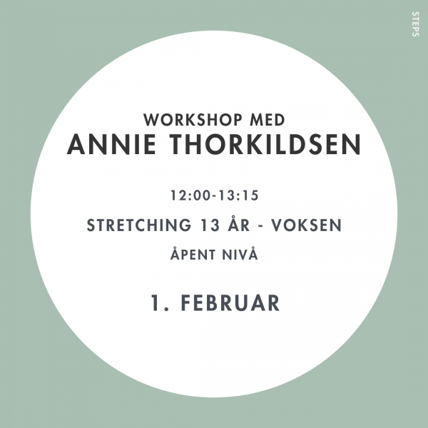 STRETCHING 13 ÅR - VOKSEN KL. 12:00-13:15