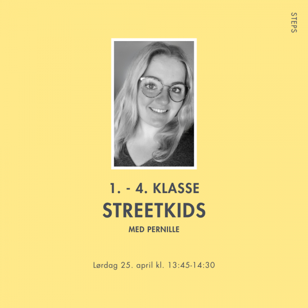 Streetkids 1. - 4. klasse 13.45 - 14.30 Pernille